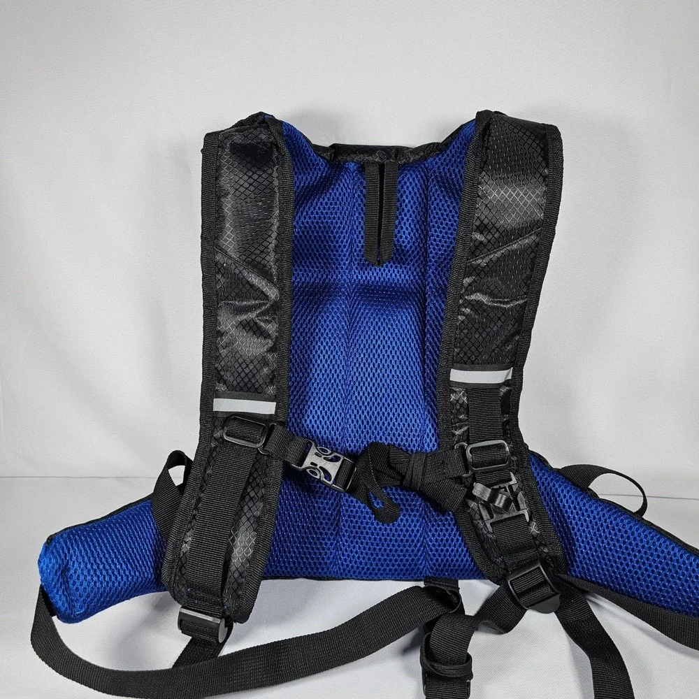 Innerfit Black and Blue Backpack Hiking Daypack Travel Bag Camel Pack No Bladder